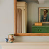 Reeded Mirror - Natural Oak