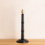 Bamboo Lamp Base - Ebonised Oak