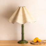 Bamboo Lamp Base - Green Oak