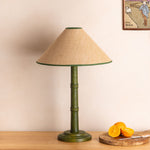 Bamboo Lamp Base - Green Oak