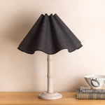 Bamboo Lamp Base - Limed Oak