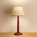 Bamboo Lamp Base - Red Oak