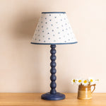 Bobbin Lamp Base - Blue Oak