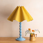 Bobbin Bedside Lamp Base, Gloss - Sussex Sky