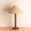 Bobbin Lamp Base - Dark Oak