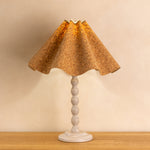 Bobbin Lamp Base - Limed Oak