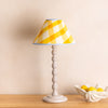 Bobbin Lamp Base - Limed Oak