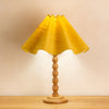 Bobbin Lamp Base - Natural Oak