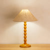 Bobbin Lamp Base - Yellow Oak