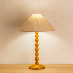 Bobbin Lamp Base - Yellow Oak