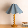 Bobbin Lamp Base - Yellow Oak